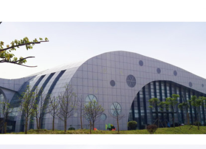 永康会议中心外景网架工程